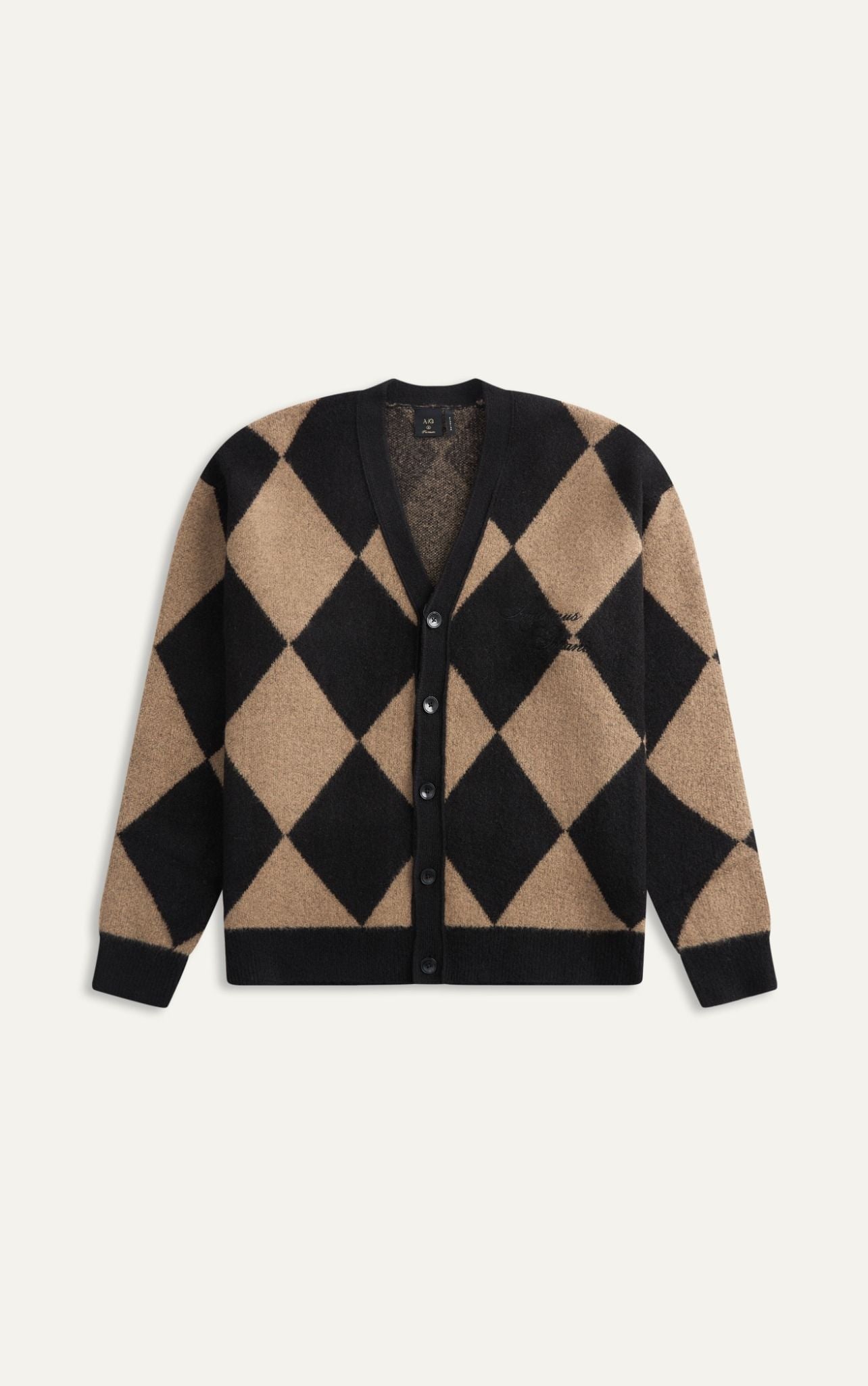  AG475 PREMIUM REGULAR FIT CARDIGAN - BEIGE 
