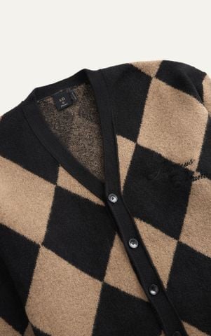 AG475 PREMIUM REGULAR FIT CARDIGAN - BEIGE