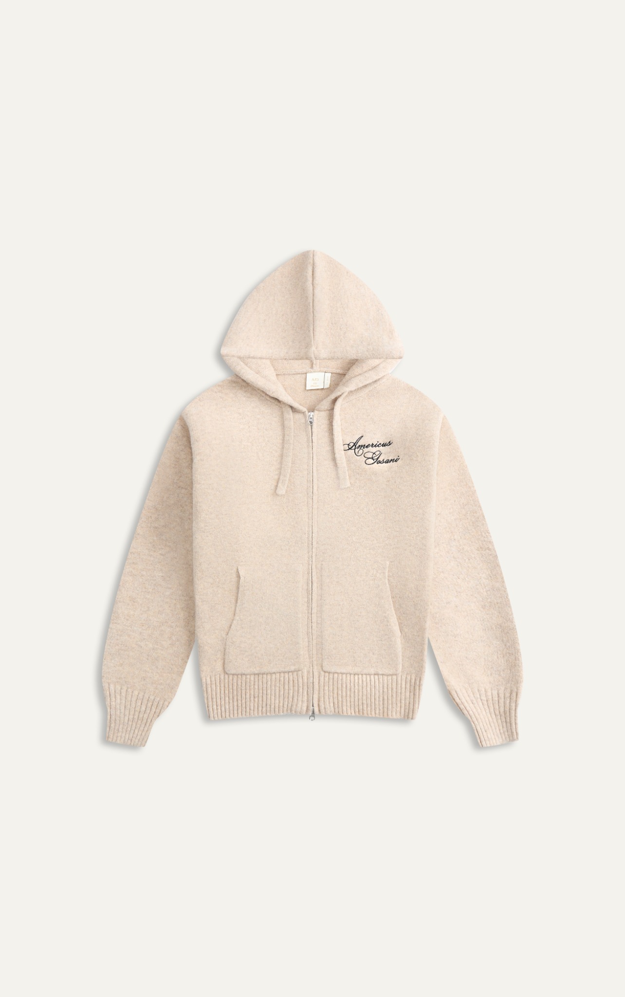 N440 PREMIUM KNIT COUPLE JACKET SLIM FIT – BEIGE