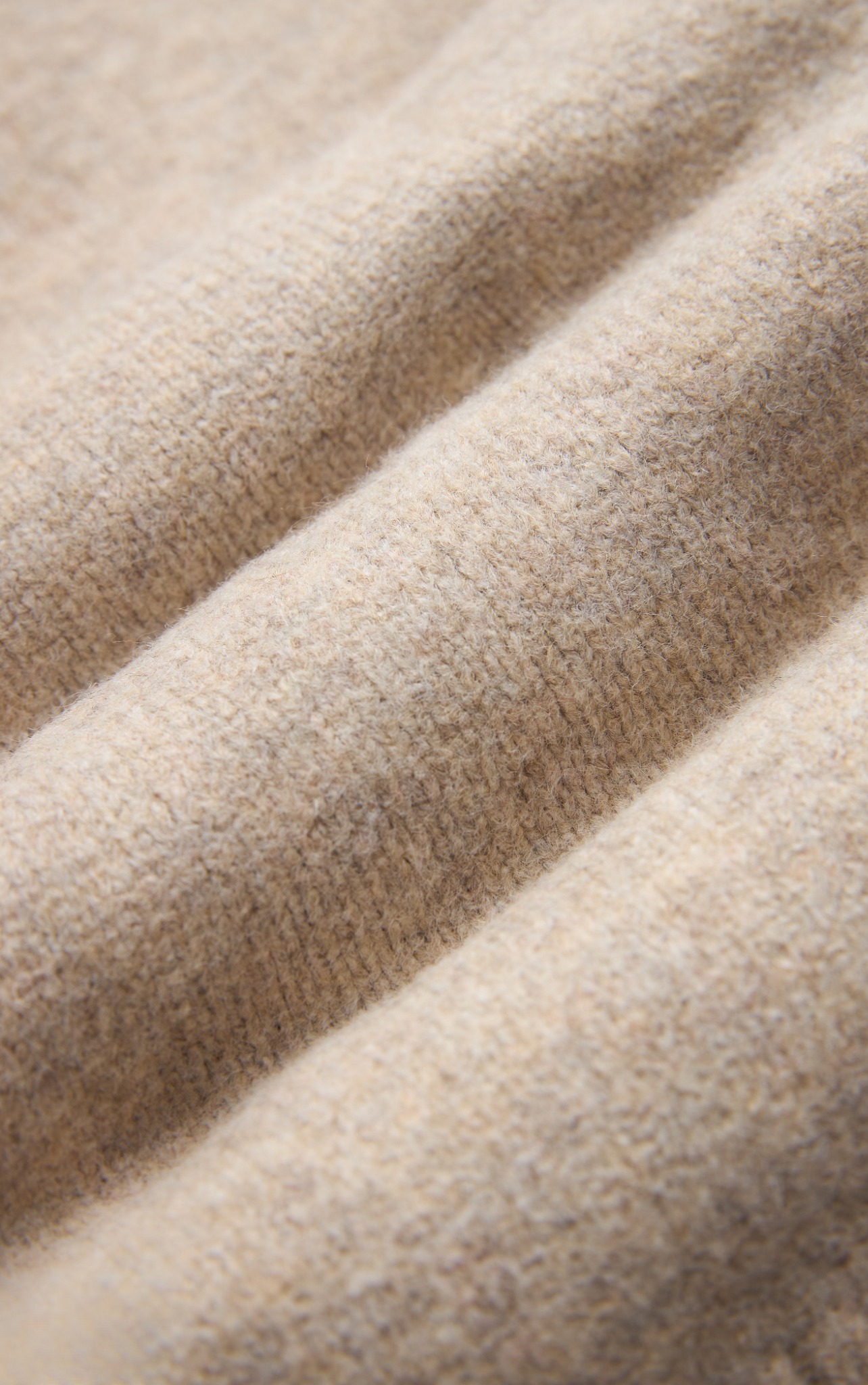 N473 PREMIUM KNIT COUPLE JACKET SLIM FIT FOR WOMEN - BEIGE
