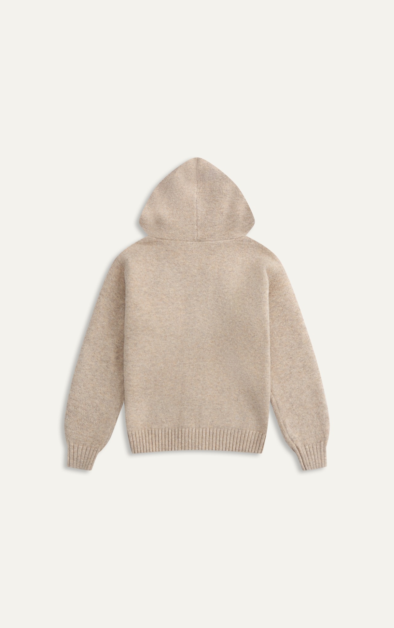 N473 PREMIUM KNIT COUPLE JACKET SLIM FIT FOR WOMEN - BEIGE