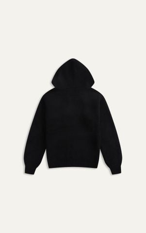 N440 PREMIUM KNIT COUPLE JACKET SLIM FIT - BLACK