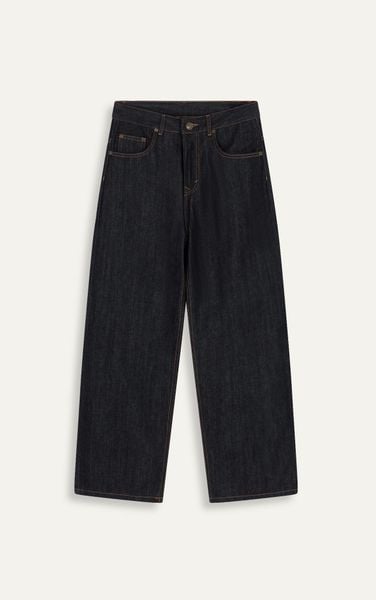  PREMIUM RAW DENIM PANTS M07 - DARK BLUE