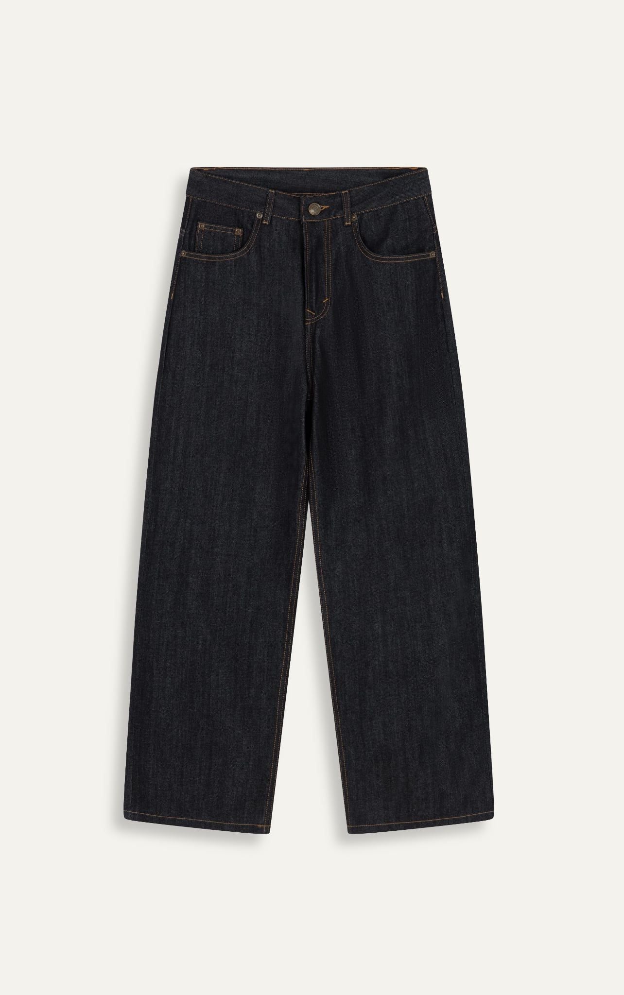  PREMIUM RAW DENIM PANTS M07 - DARK BLUE 