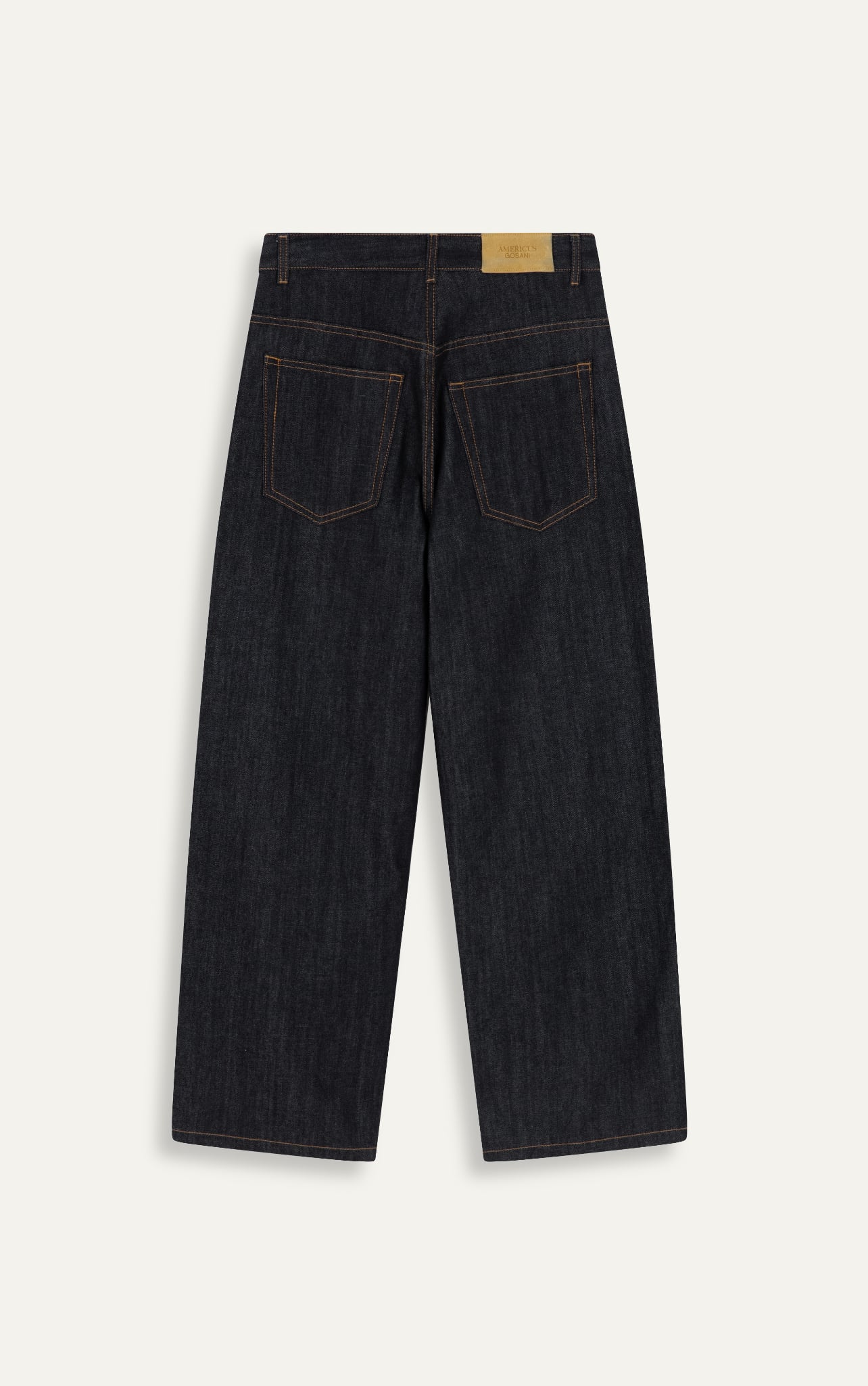 PREMIUM RAW DENIM PANTS M07 - DARK BLUE