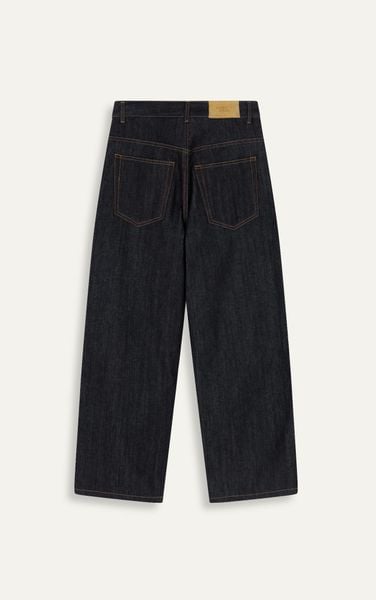  PREMIUM RAW DENIM PANTS M07 - DARK BLUE 