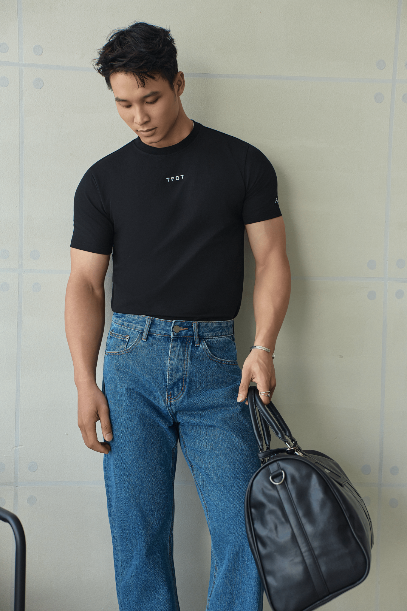 AG67 PREMIUM REGULAR FIT RELAX JEANS - DARK BLUE