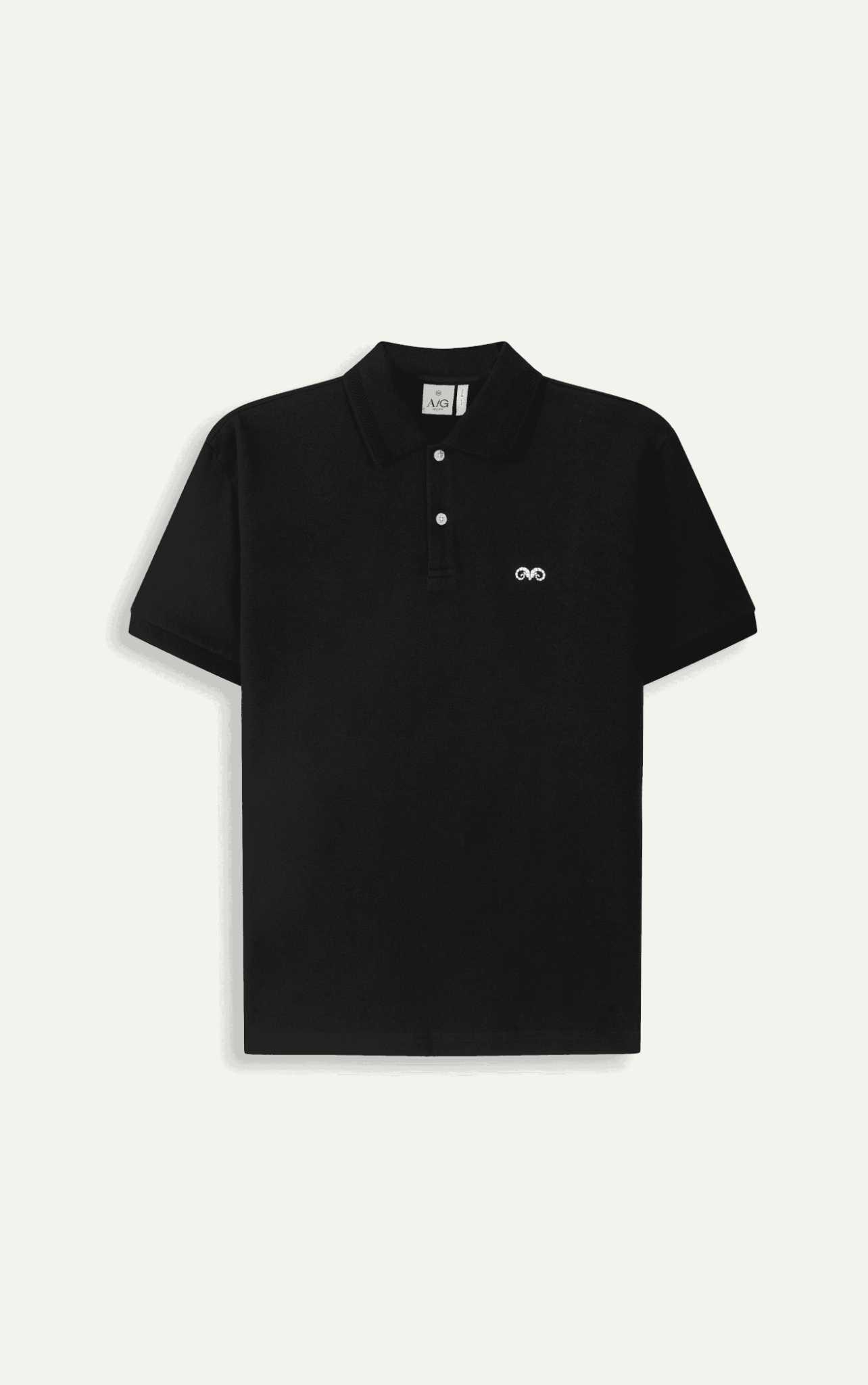 AG9002 FACTORY SLIMFIT POLO - BLACK