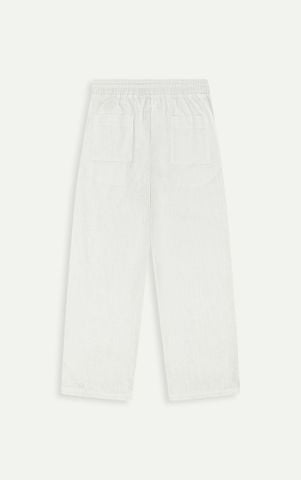AG716 LINEN BASIC PANT REGULAR FIT - WHITE