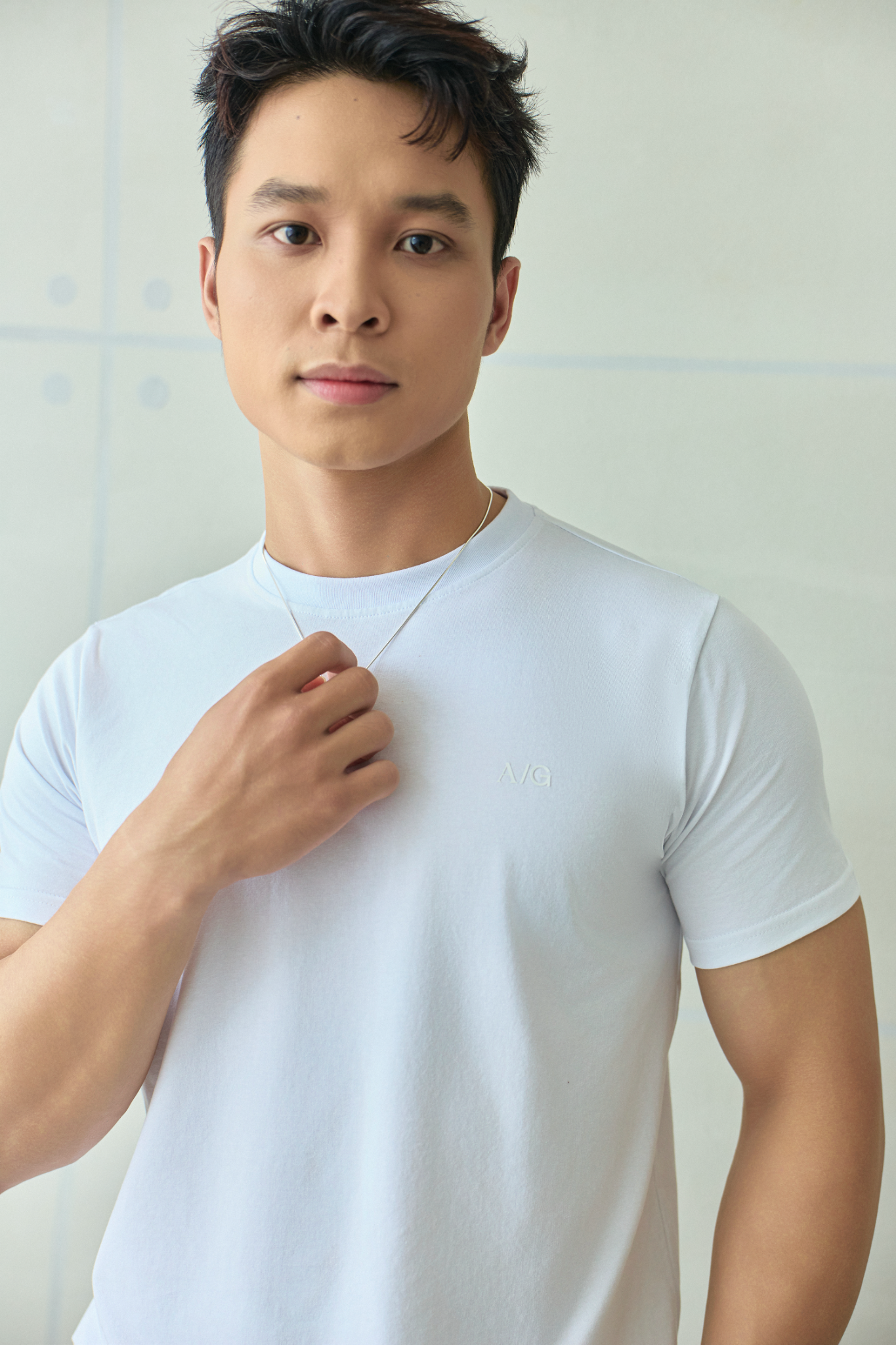 T740 FACTORY REGULAR FIT BASIC T-SHIRT - WHITE