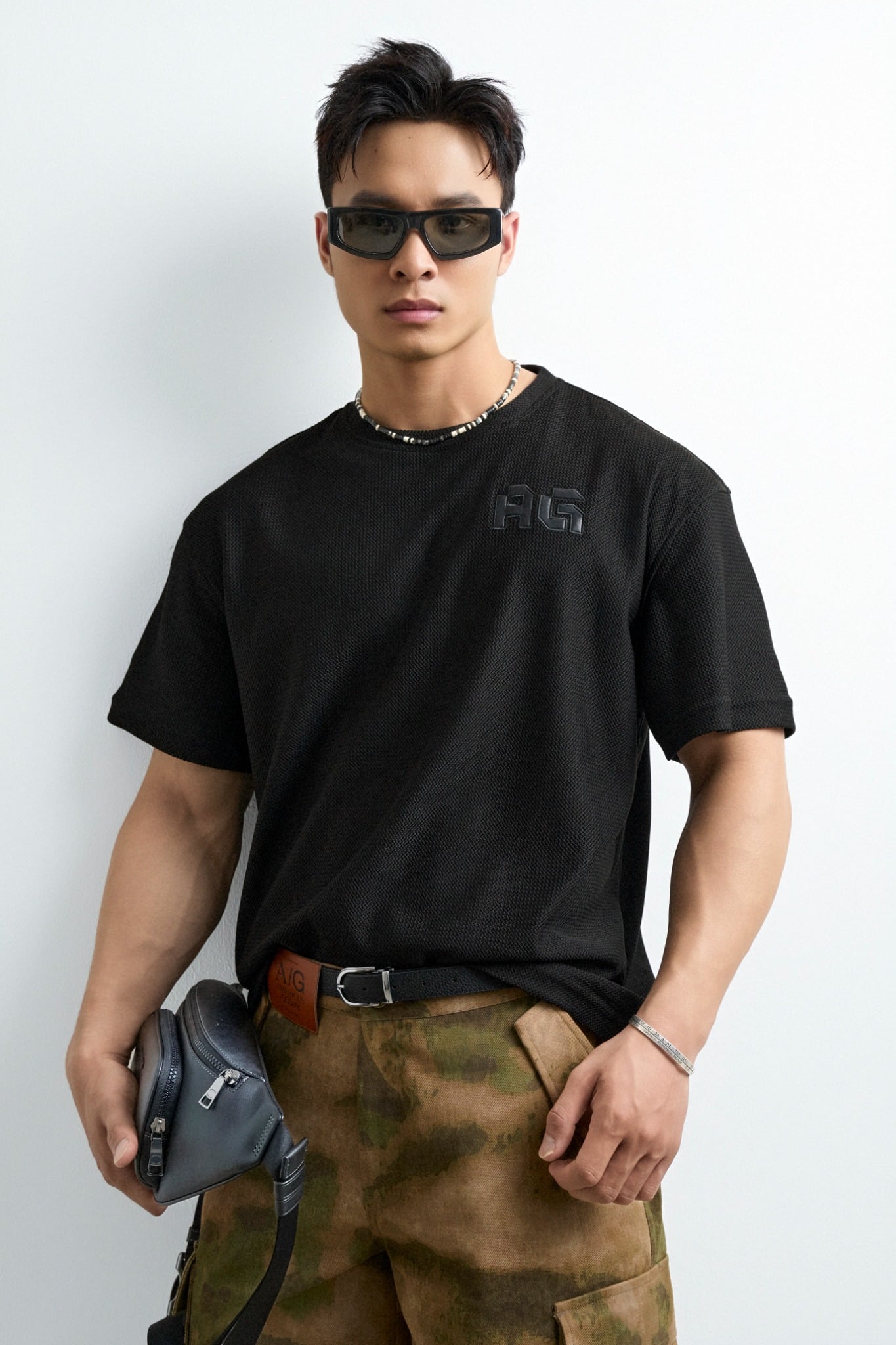 AGTS5 TACTICAL CAMO SHORT - DARK GREEN