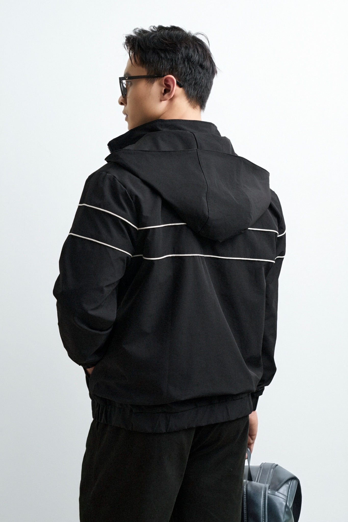 TL13 REGULAR BASIC JACKET - BLACK