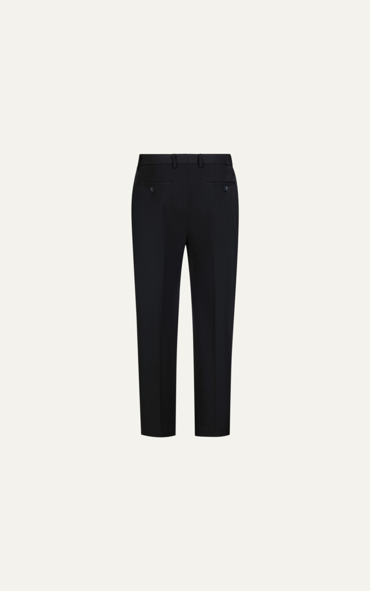 AGHT14 PREMIUM REGULAR FIT TROUSERS - BLACK
