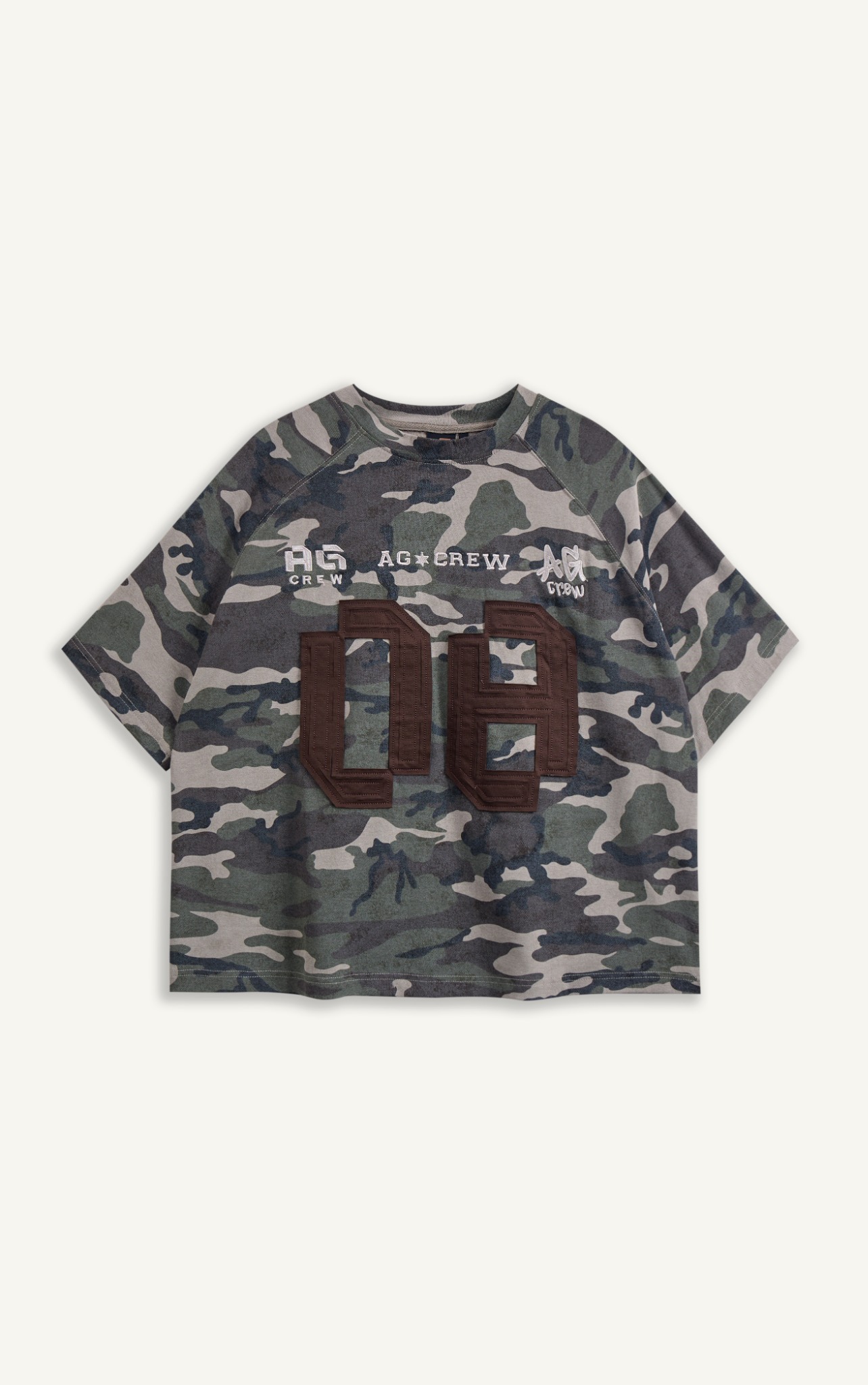 VT01 MILITARY CAMO T-SHIRT - GREEN