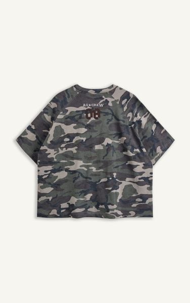  VT01 MILITARY CAMO T-SHIRT - GREEN 