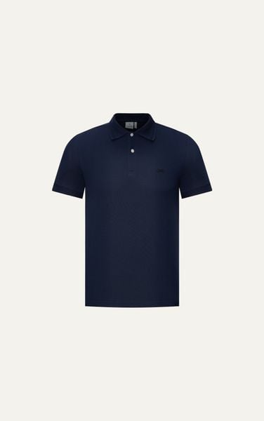  AG9002 FACTORY SLIMFIT POLO - DARK BLUE