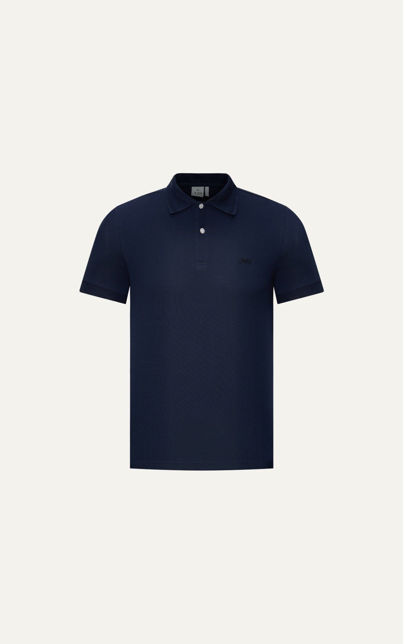  AG9002 FACTORY SLIMFIT POLO - DARK BLUE 