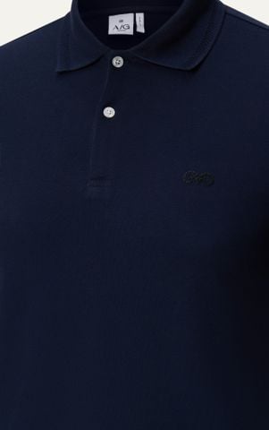 AG9002 FACTORY SLIMFIT POLO - DARK BLUE