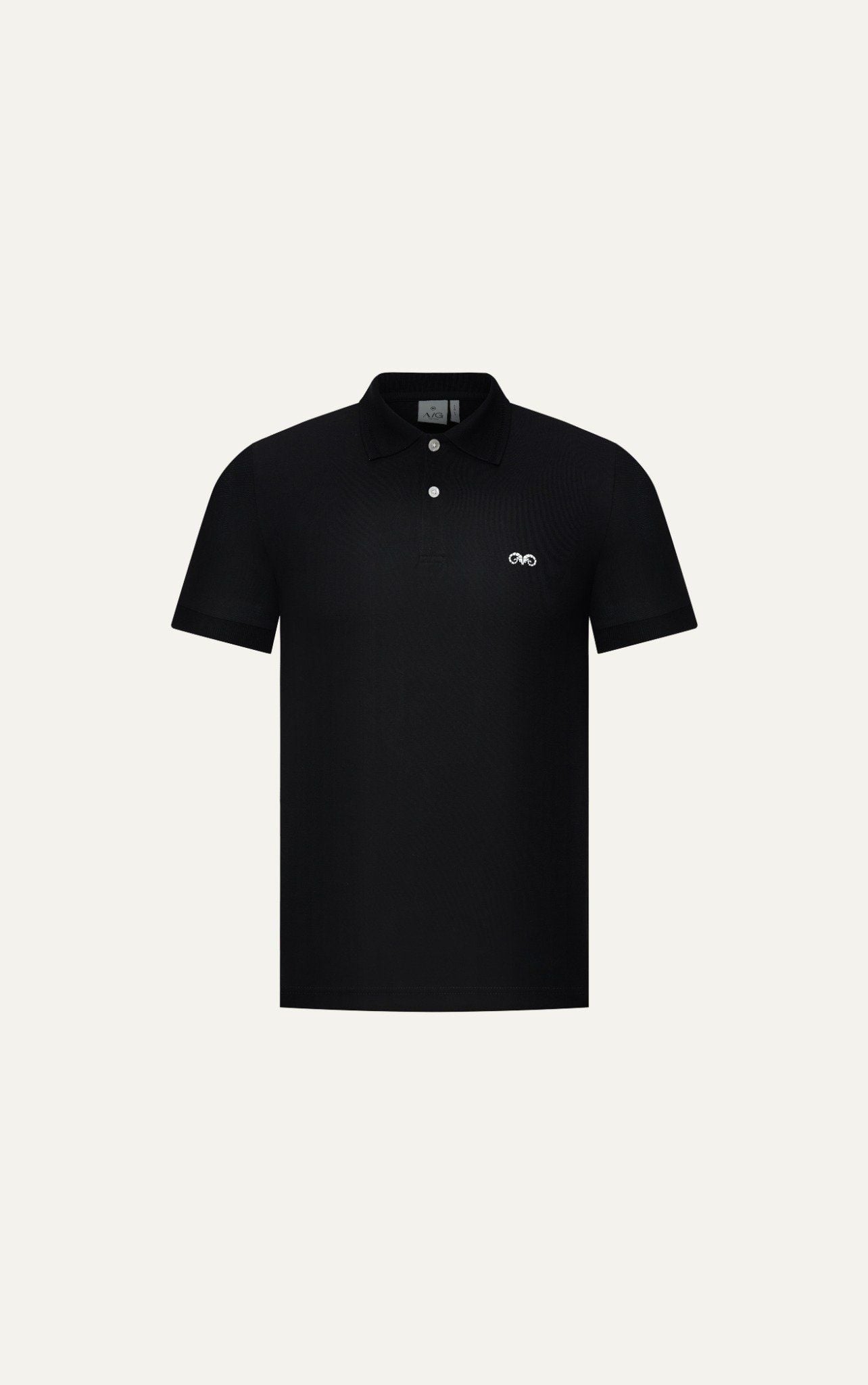  AG9002 FACTORY SLIMFIT POLO - BLACK 