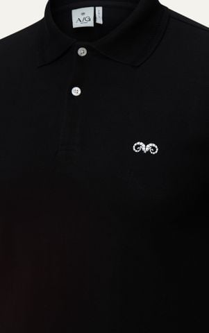 AG9002 FACTORY SLIMFIT POLO - BLACK