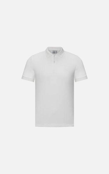  AG9002 FACTORY SLIMFIT POLO - LIGHT WHITE