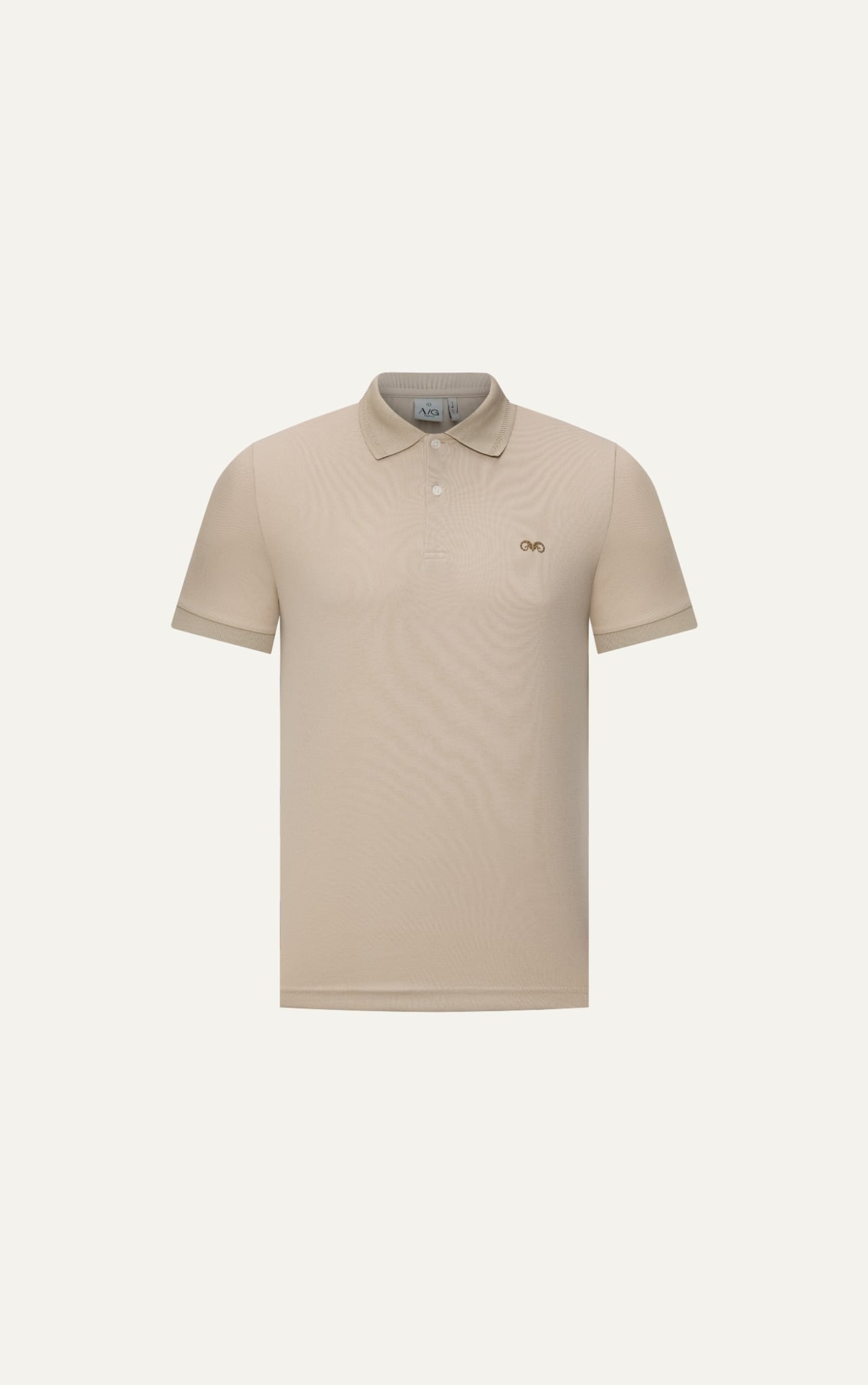 AG9002 FACTORY SLIMFIT POLO - BEIGE