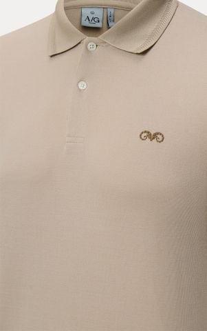 AG9002 FACTORY SLIMFIT POLO - BEIGE