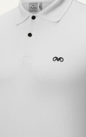 AG9002 FACTORY SLIMFIT POLO - WHITE