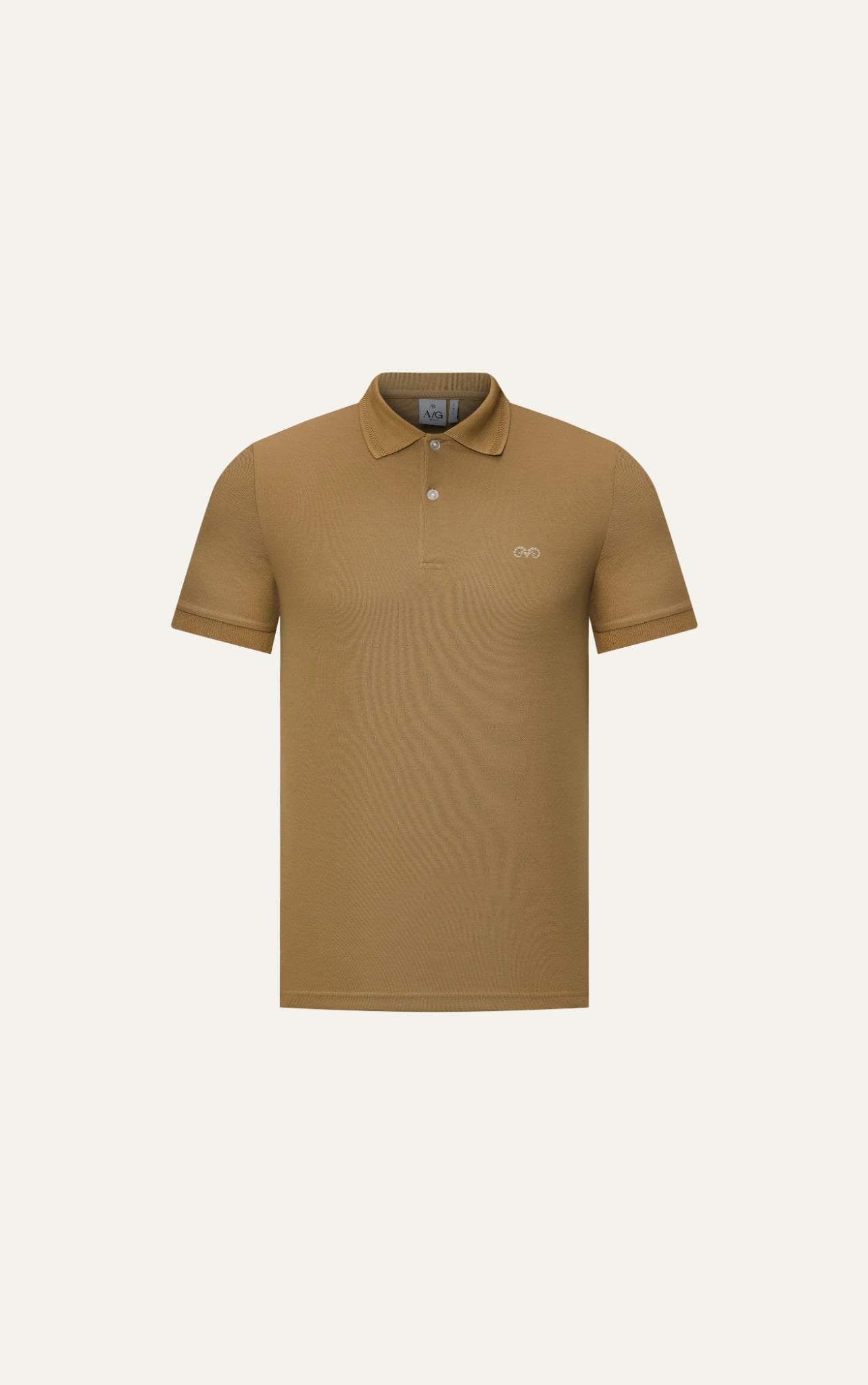 AG9002 FACTORY SLIMFIT POLO - BROWN