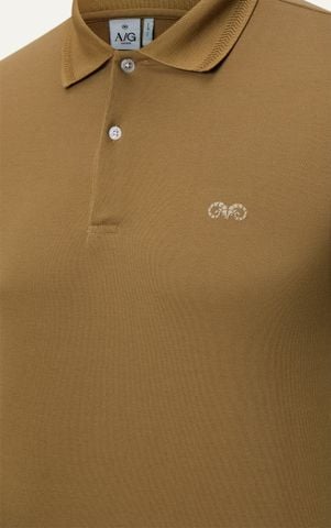 AG9002 FACTORY SLIMFIT POLO - BROWN