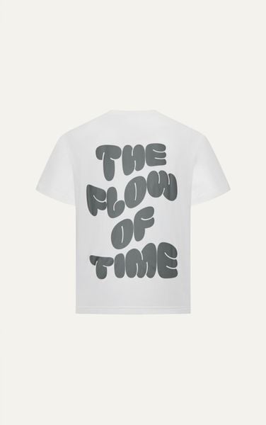  AG15 STUDIO LOOSE FIT PUFF PRINT LOGO T-SHIRT -  WHITE