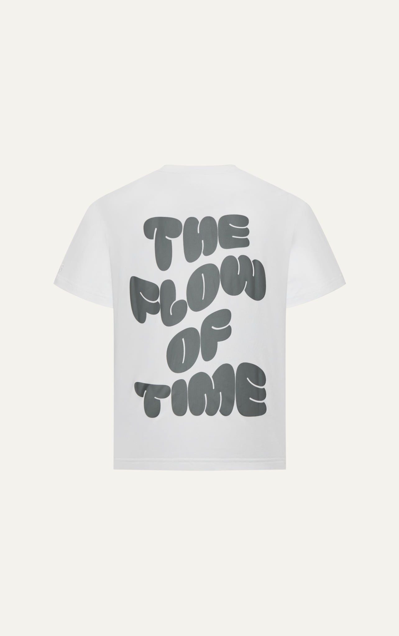  AG15 STUDIO LOOSE FIT PUFF PRINT LOGO T-SHIRT -  WHITE 