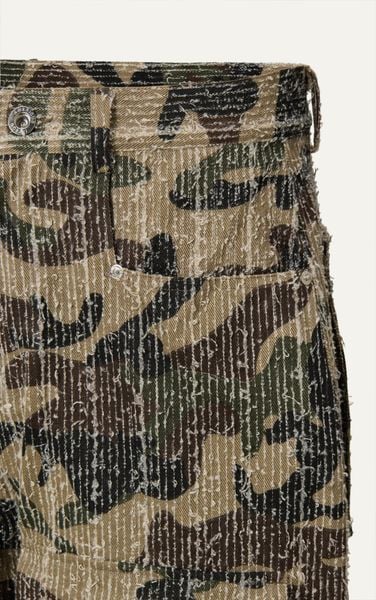  TT24 PREMIUM CAMO CARGO LOOSE FIT PANTS - BEIGE 