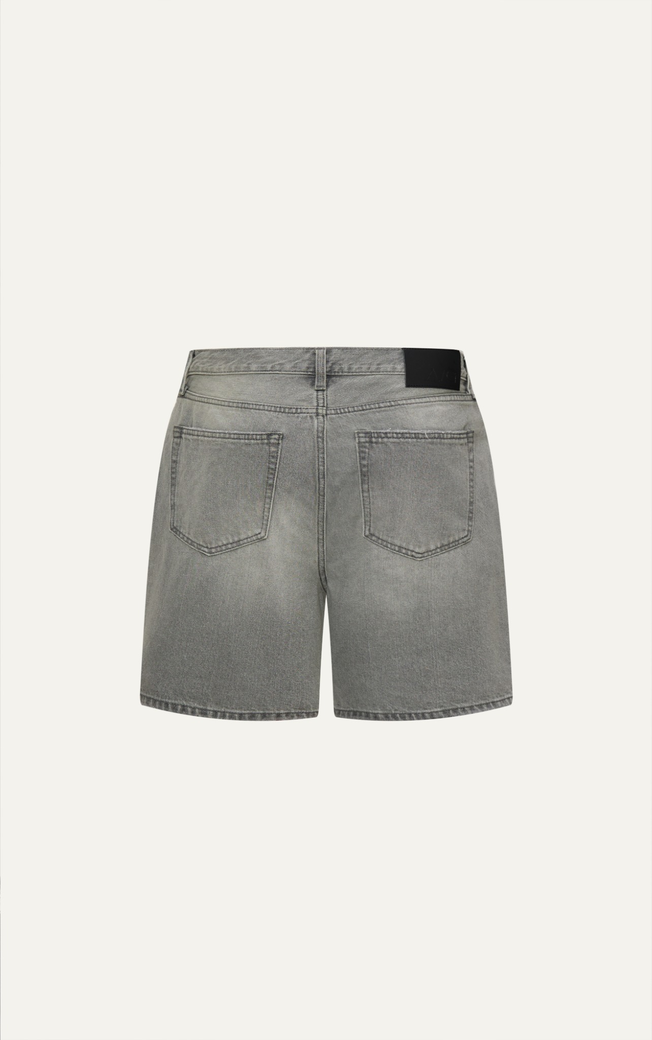 X2 FACTORY LOOSEFIT JEANS SHORT - GREY