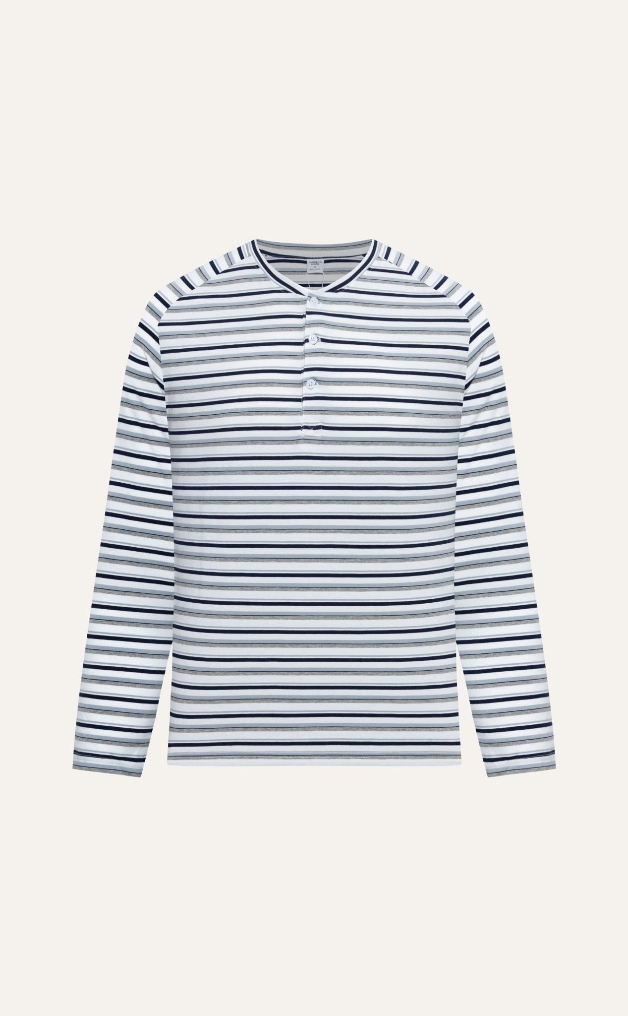  T680 FACTORY SLIMFIT LONG-SLEEVED SHIRT - OFF WHITE 