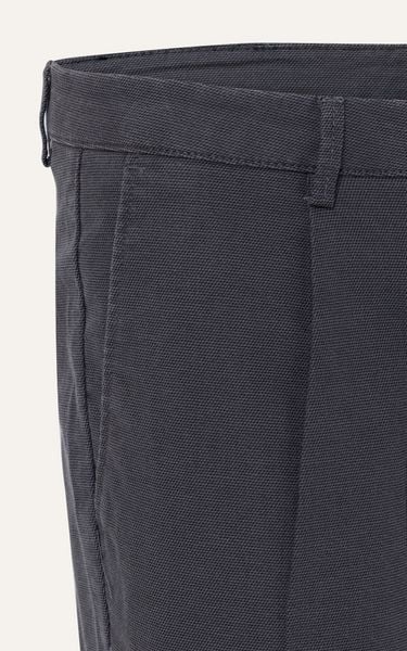  AG511 STUDIO SLIMFIT PLEATED CHINO BASIC KHAKI SHORT - DARK GREY 