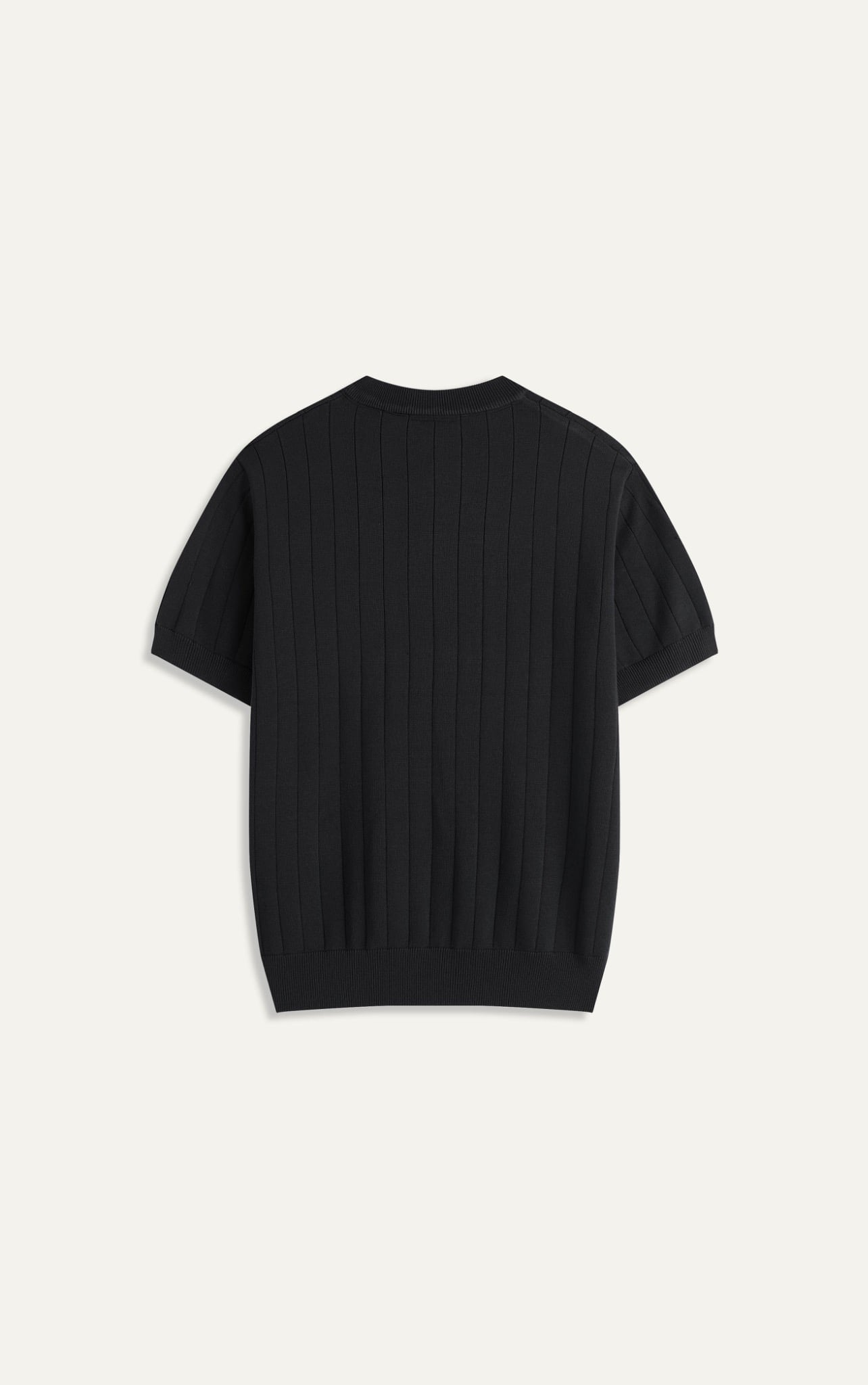 AG743 PREMIUM REGULAR FIT KNIT TSHIRT - BLACK