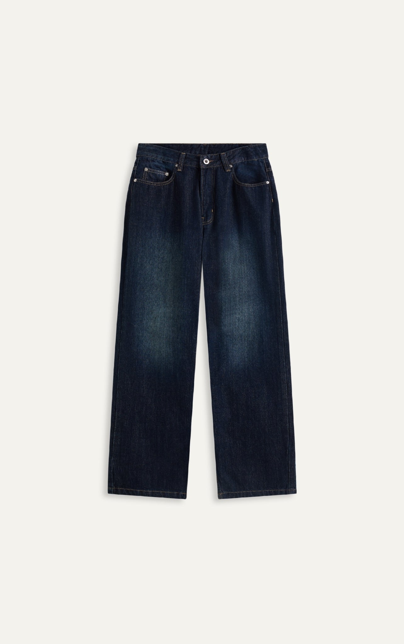 TT09 PREMIUM RAW DENIM TROUSER - DARK BLUE