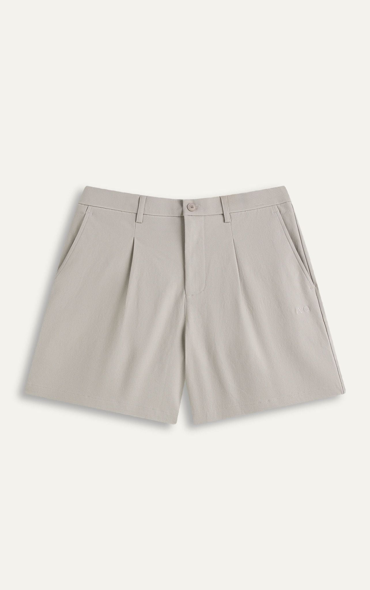  TT14 A/G SLIM FIT KHAKI SHORTS - OFF WHITE 
