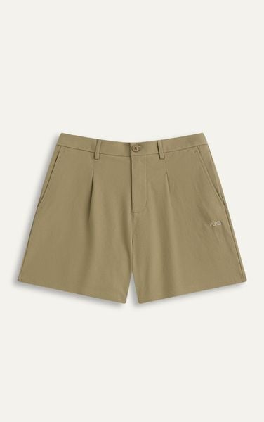  TT14 A/G SLIM FIT KHAKI SHORTS - BROWN