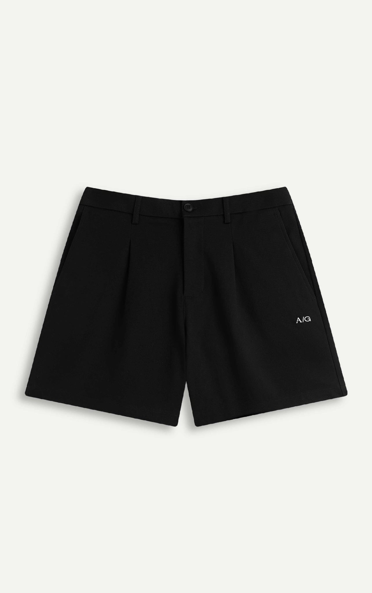 TT14 A/G SLIM FIT KHAKI SHORTS - BLACK