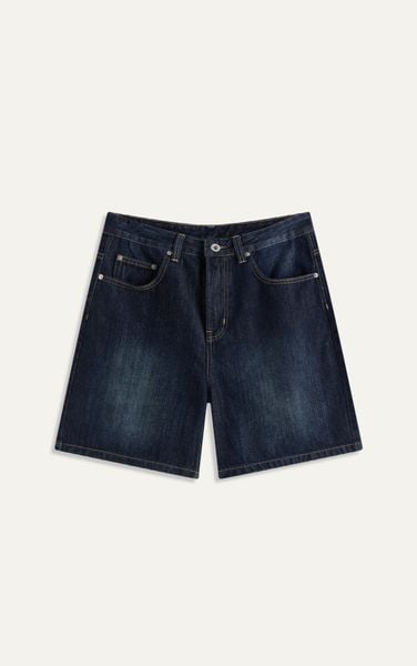  AGTT10 PREMIUM LOOSE FIT BASIC SHORT - DARK BLUE