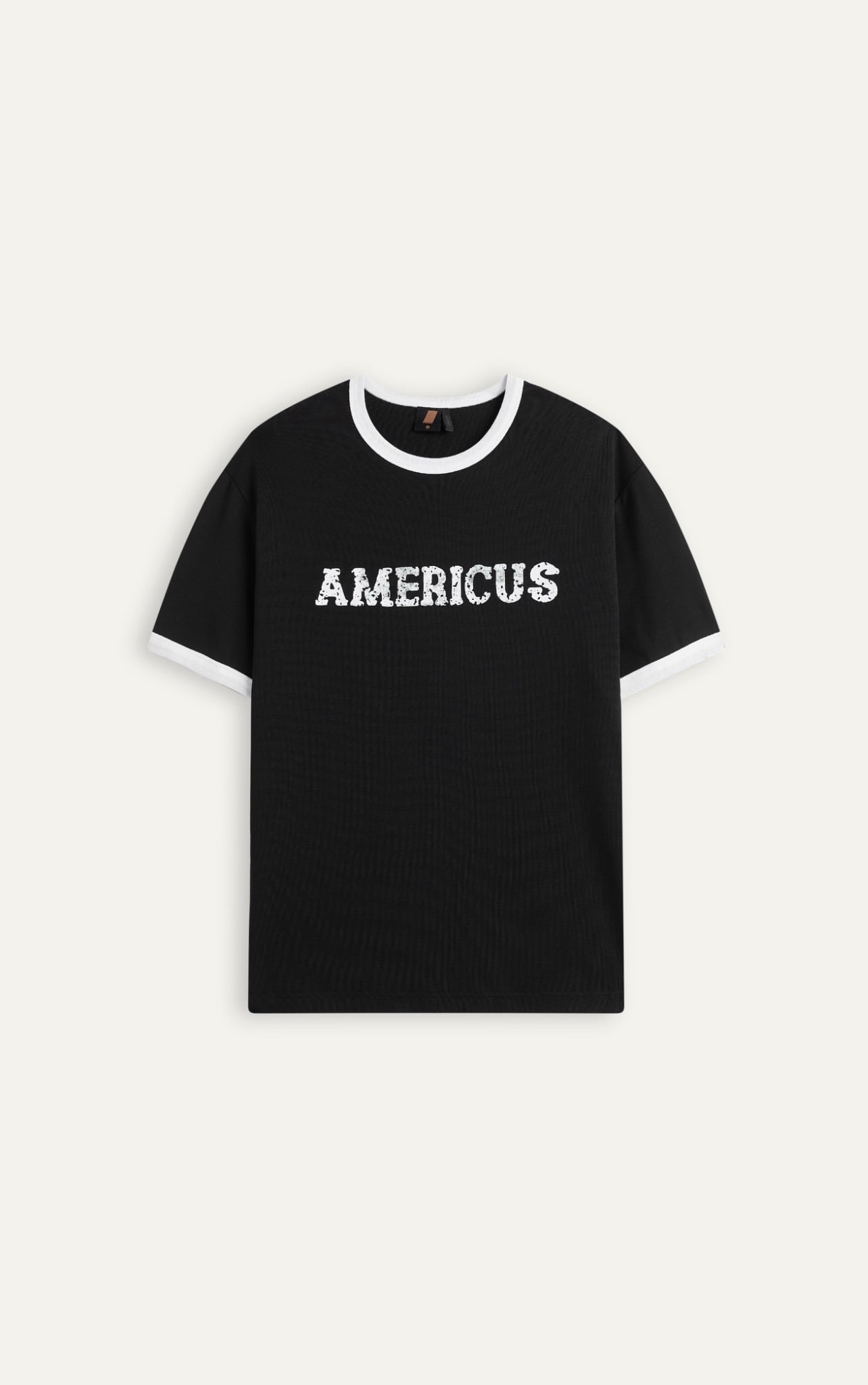 TT13 BODY-FIT CROPPED T-SHIRT - BLACK