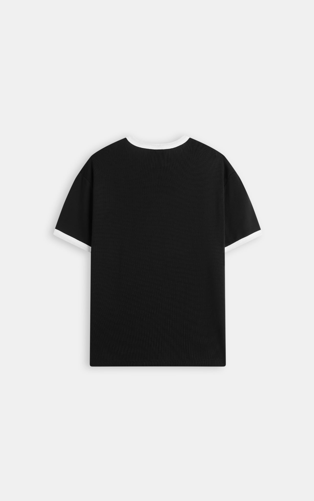 TT13 BODY-FIT CROPPED T-SHIRT - BLACK