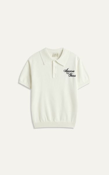  AG445 PREMIUM REGULAR FIT KNIT SHIRT - WHITE