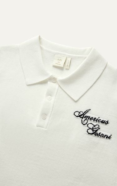  AG445 PREMIUM REGULAR FIT KNIT SHIRT - WHITE 