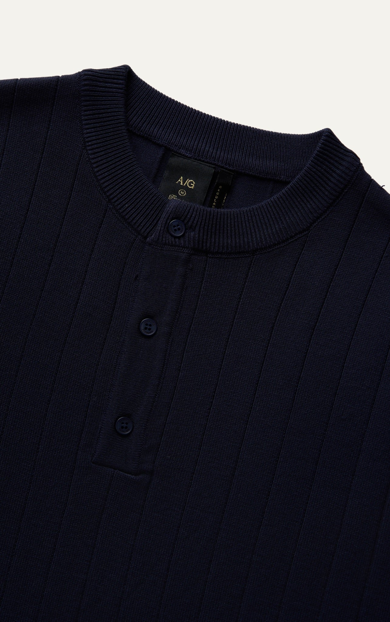 AG743 PREMIUM REGULAR FIT KNIT TSHIRT - DARK BLUE