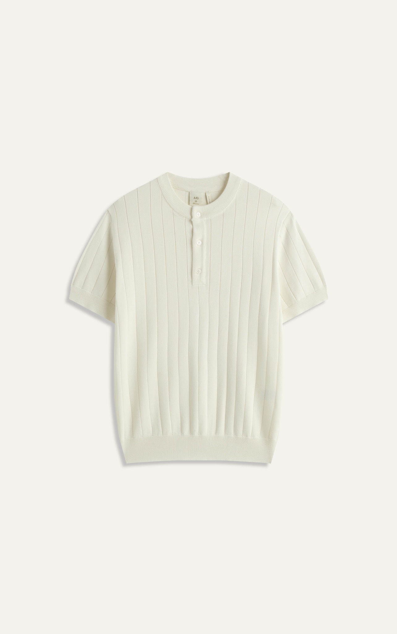 AG743 PREMIUM REGULAR FIT KNIT TSHIRT - WHITE