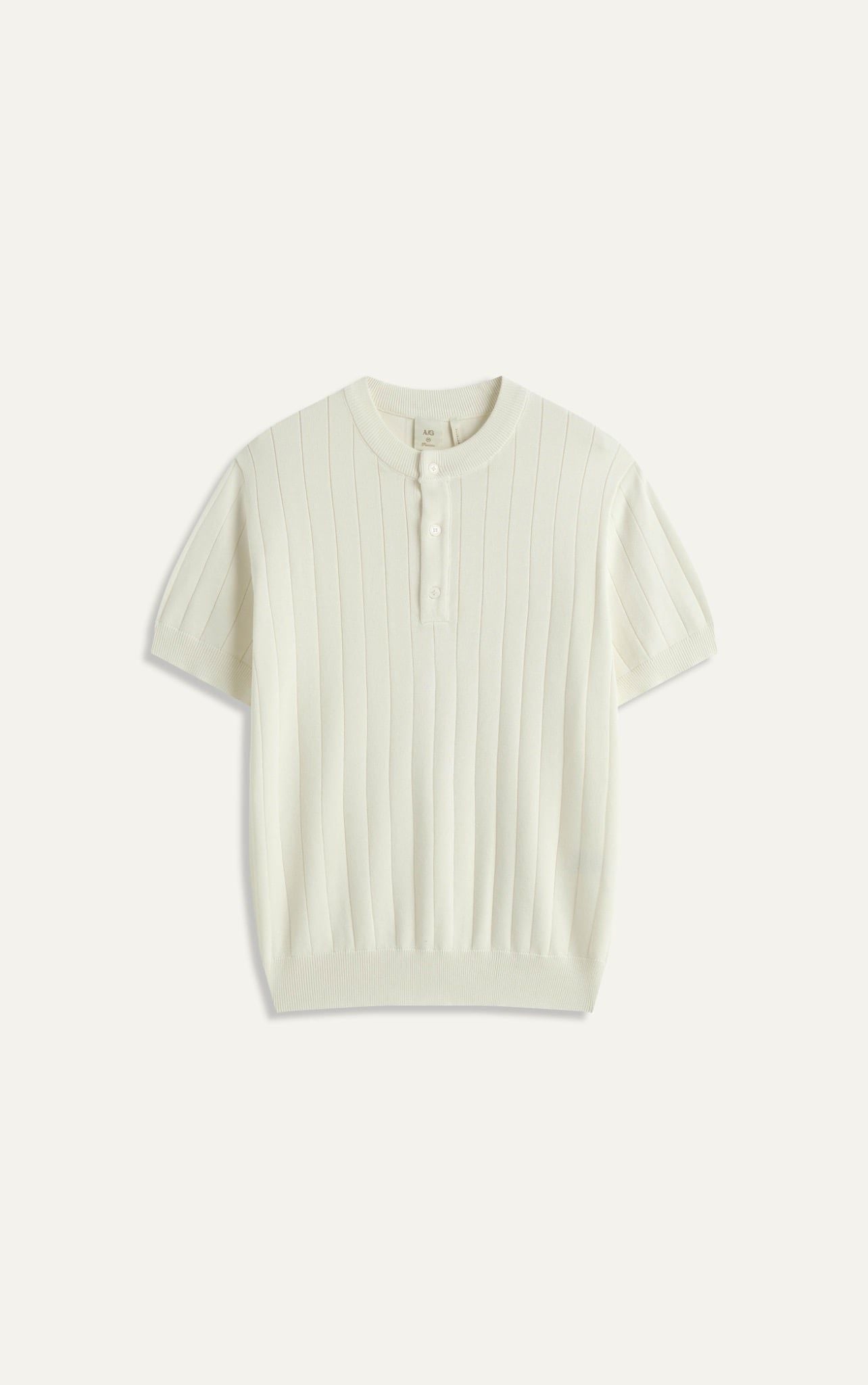  AG743 PREMIUM REGULAR FIT KNIT TSHIRT - WHITE 