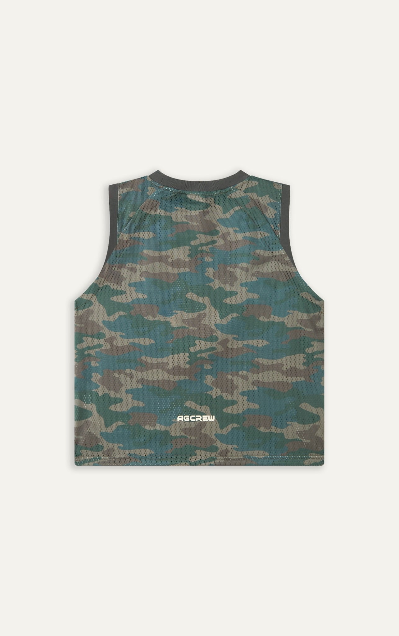 B2 FACTORY LOOSE FIT CAMO TANK TOP - GREEN